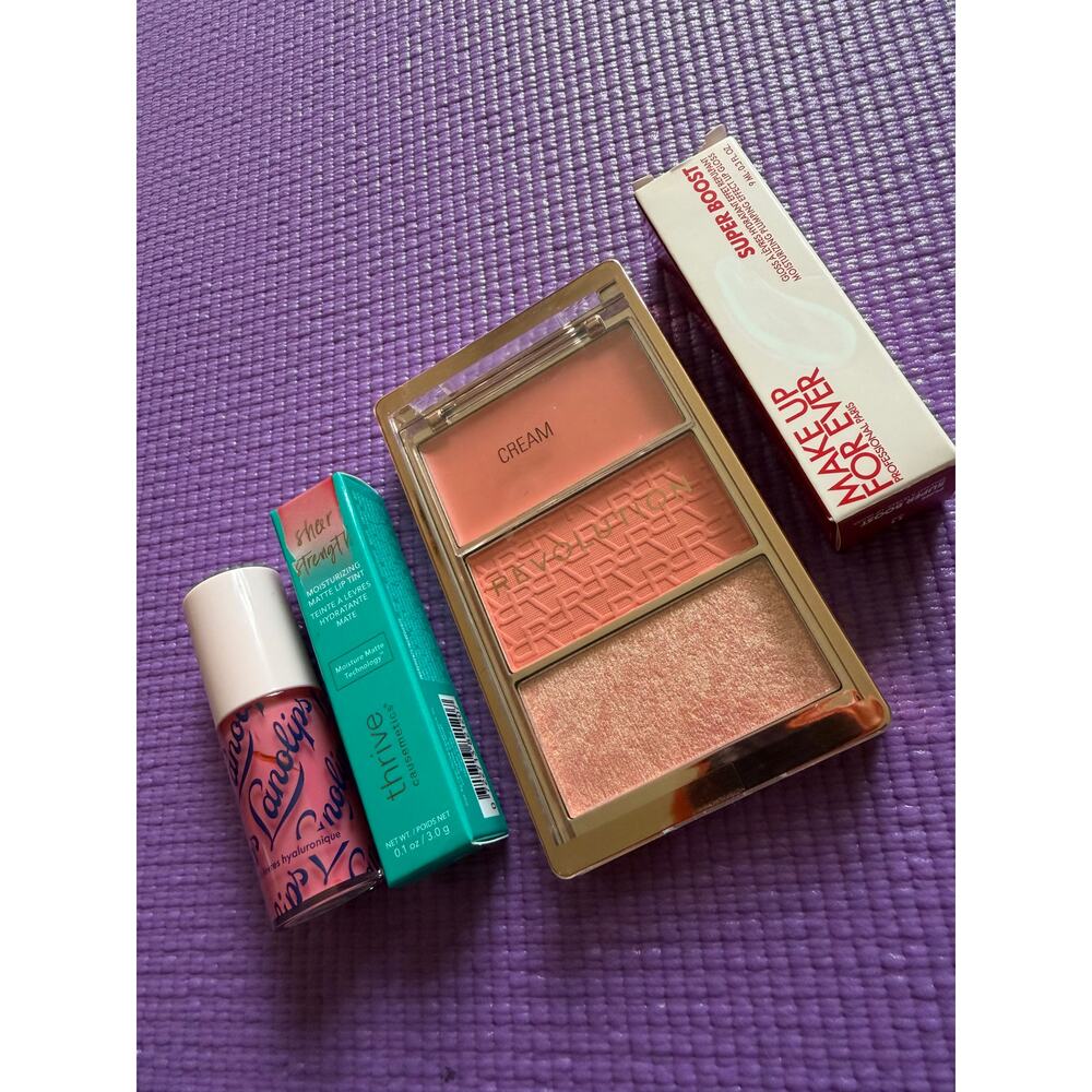 New Makeup Lot Thrive Cosmetics Makeup Revolution Lanolips Make Up For Ever